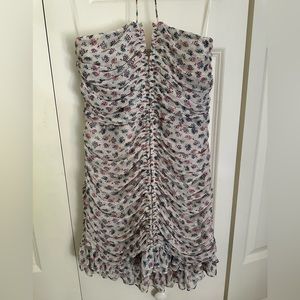 Zara cream halter dress